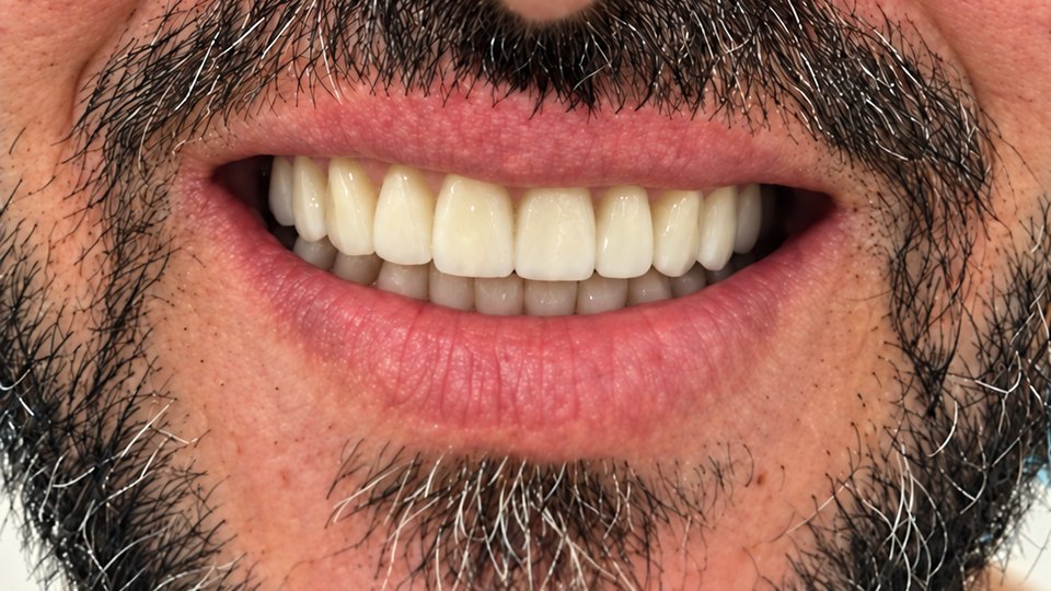 After: Upper smile restoration
